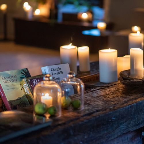 romantic dinner near taormina
